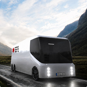 Autonomous driving capability view of the Mobile Health Unit