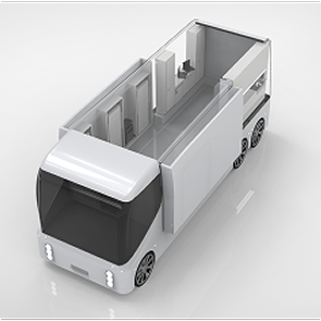 Expandable structure of the Mobile Health Unit