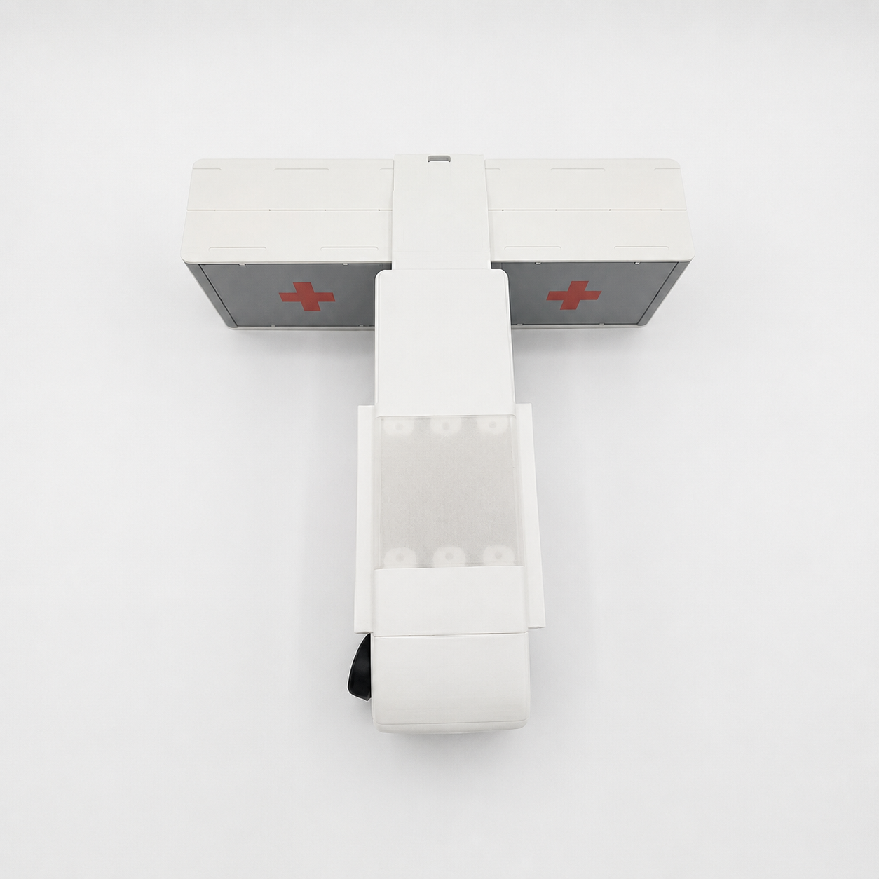 Top down perspective of the Mobile Health Unit model