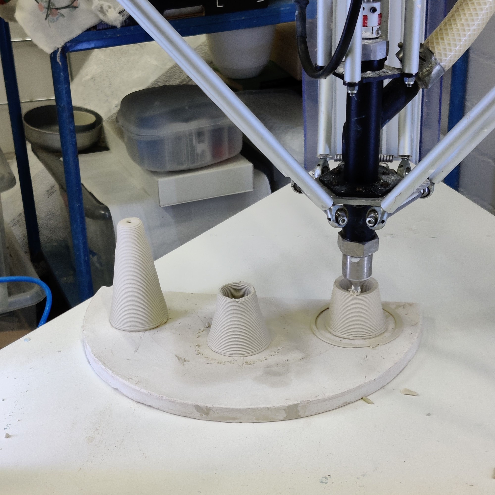 Teekannu spout - 3D ceramic printing
